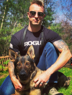 York, Maine, K-9 officer Jonathan Rogers, devil incarnate with the devil's dog
