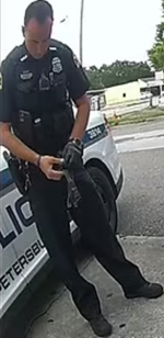 Fired St. Petersburg, Florida, police officer Matthew 'Tasermatic' Cavinder