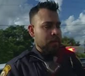 Apopka, Florida, officer Oscar *burp* Mayorga